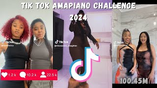 TikTok Amapiano Challenge 2024  Featuring quotYebo Laphoquot by Felo Le Tee🔥🔥🔥 [upl. by Anirtep]