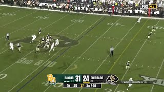 Baylor vs Colorado WILD Ending  2024 College Football [upl. by Eldwin981]