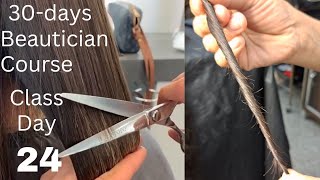 Dry Damage Hair Ko Kaise Thik Karen 30Days Beauty Parlour Course Class 24 [upl. by Anivel]