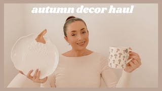 COSY AUTUMN HOMEWARE HAUL 🍂 the range matalan home amp george asda neutral fall interior decor [upl. by Rox755]