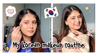 My Korean makeup routine  Arishfa Khan [upl. by Pen580]