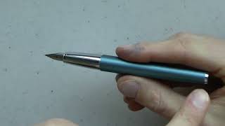 Lamy Studio Aquamarine Fountain Pen Review [upl. by Khalid]