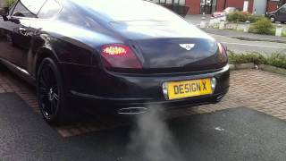 Bentley Continental GT with Milltek Exhaust System [upl. by Ravens62]