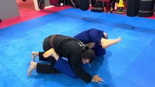 BJJ “Hip out to set up armlocks” [upl. by Behrens689]