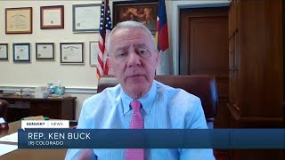 Rep Ken Buck won’t seek reelection next year citing Republican party’s election denialism [upl. by Eelak]