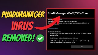 How to Remove PUADIManager VirusComplete Removal Guide [upl. by Annaik]