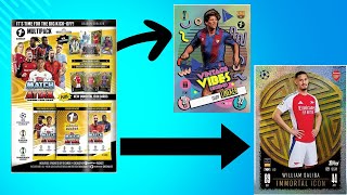 Topps Match Attax 202425 1st edition multipack Opening [upl. by Sylram]