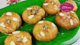 Badusha Recipe in Tamil  Balushahi Recipe  Diwali Sweet [upl. by Ahsienod13]