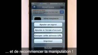 ASTUCE iPhone  Mettre ses applis où on veut avec iEmpty [upl. by Fechter]