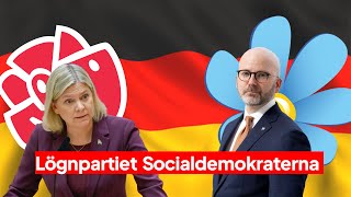 Lögnpartiet Socialdemokraterna [upl. by Vange]