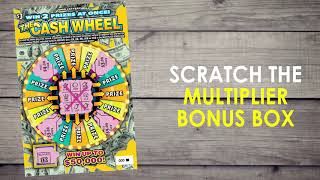 The Cash Wheel lottery scratch off tickets 🌟 [upl. by Reba645]