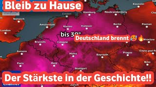 Letzte Warnung ⚠️⚠️ Eine sehr intensive und beispiellose Hitzewelle kommt auf uns zu [upl. by Eiramenna]