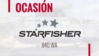 Starfisher 840 WA VENDIDO [upl. by Laris]