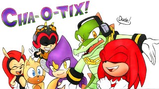 Team Chaotix and Knuckles  The Best of the Chaotix  Sonic Comic Dub Compilation [upl. by Eimak]