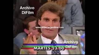 Pelea Oscar Ruggeri con Jose Luis Chilavert 1996 DiFilm [upl. by Abigael]