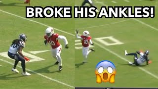 DeAndre Hopkins vs Jackrabbit Jenkins 2021 WR vs CB [upl. by Nilyarg]