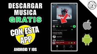 Esucha Y Descarga Musica GRATIS Con Esta App ✅️  Alternativa A Spotify  Para Android Y Ios [upl. by Nolubez]