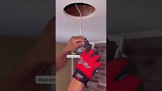 Cutting holes for recessed lights [upl. by Ardra258]