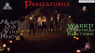 DID MARY NOT KNOW WARRP Reacts to Pentatonix christmas [upl. by Tterab]