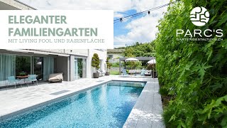 Eleganter Familiengarten  Ausgleich und Ruhe finden  PARCS Gartengestaltung Schweiz [upl. by Aramois121]