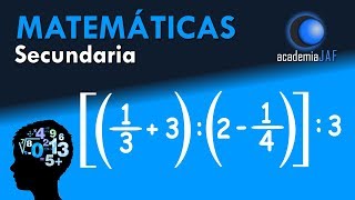 Operaciones combinadas con fracciones 03 [upl. by Hagood382]