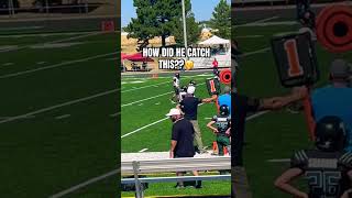 HOW DID HE CATCH THAT🫢⁉️football utah [upl. by Hsirap]