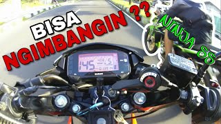 Satria Fu Fi Injeksi vs Ninja SS TOP SPEED TEST  Belang R150  Raider R R150 [upl. by Agnot]