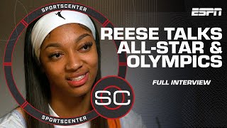 Angel Reese People watch WNBA for me too not just one person  WNBA on ESPN [upl. by Ahsilla]