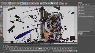 Cinema 4D  Destruction Concepts Training by cmiVFX [upl. by Aik]