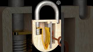 DIY Wooden Lock And Key  Padlock And Key  Clip 89 [upl. by Mathews]