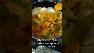 how to make shimla mirch and paneershimla mirch paneer recipe😍shorts shimlamirch मम्मीdadhaba [upl. by Nahem]