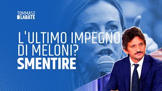 LULTIMO IMPEGNO DI MELONI SMENTIRE [upl. by Ardni]