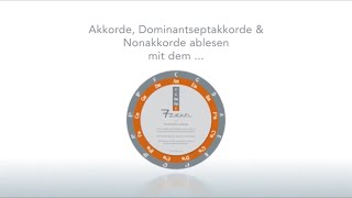 Akkorde Dominantseptakkord Septnonakkorde mit dem 7Zirkel [upl. by Sivat772]