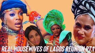 Real housewives of Lagos Full episode Reunion Part 1 [upl. by Aisak134]