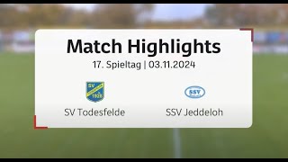 Highlights SV Todesfelde  SSV Jeddoloh II [upl. by Vala69]