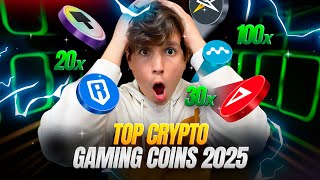 TOP CRYPTO GAMING COINS FOR 2025 [upl. by Asilad]