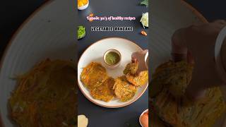 Episode 330 of healthy recipe Vegetable pancake recipe 🌸vegetablepancake trendingshorts [upl. by Rabjohn645]