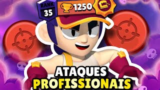 5 ATAQUES PROFISSIONAIS NO BRAWL STARS [upl. by Bartie]