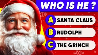 Christmas Trivia Quiz 🎅🎄 Test Your Christmas Knowledge  Christmas Quiz [upl. by Rebekkah]