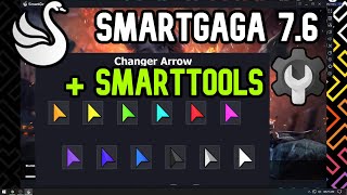 Change 🖱 Mouse Cursor In 👽SmartGaGa Like Bluestacks In SmartGaGa 76  ANDROID 712  BEST EMULATOR [upl. by Anelrats]