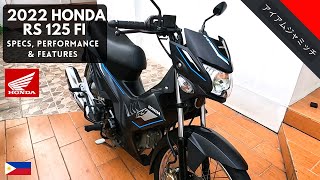 2022 Honda RS 125 FI  Full Review  Performance  Specs [upl. by Odracir]