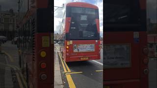 HV408 at Crystal Palace Parade finishing on Arriva London Bus Route 202 [upl. by Aicnarf]