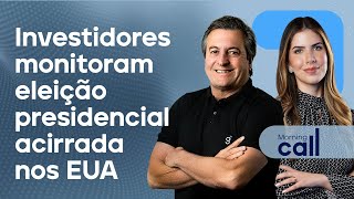 🔴 051124 Investidores monitoram eleição presidencial acirrada nos EUA  Morning Call [upl. by Kelli]