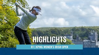 Round 1 highlights as Diksha Dagar leads in Ireland  KPMG Women’s Irish Open [upl. by Aniela]