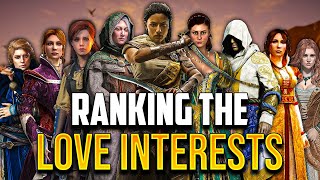 Assassins Creed  Ranking The Love Interests [upl. by Tatianas]