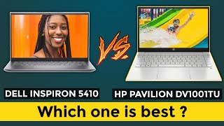 Hp pavilion 14 dv1001tu vs Dell Inspiron 5410  DELL INSPIRON VS HP PAVILION 2022  WHICH IS BEST [upl. by Izy]