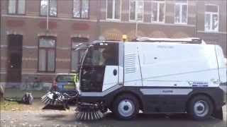 Balayeuse BucherSchörling Citycat 5006  Street Sweeper Road Sweeper Street Cleaner Kehrmaschine [upl. by Firahs]