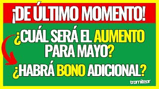 🔍JUBILACIONES DE MAYO ¿Habrá un Nuevo Bono Además del Aumento por Inflación [upl. by Blanca]