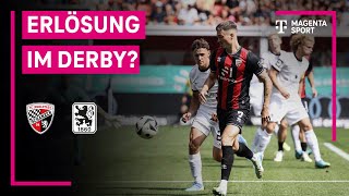 FC Ingolstadt 04  TSV 1860 München Highlights mit LiveKommentar  3 Liga  MAGENTA SPORT [upl. by Nehr]