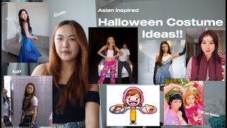 NOT so basic ASIAN INSPIRED Halloween costumes 🎃👻 [upl. by O'Neill]